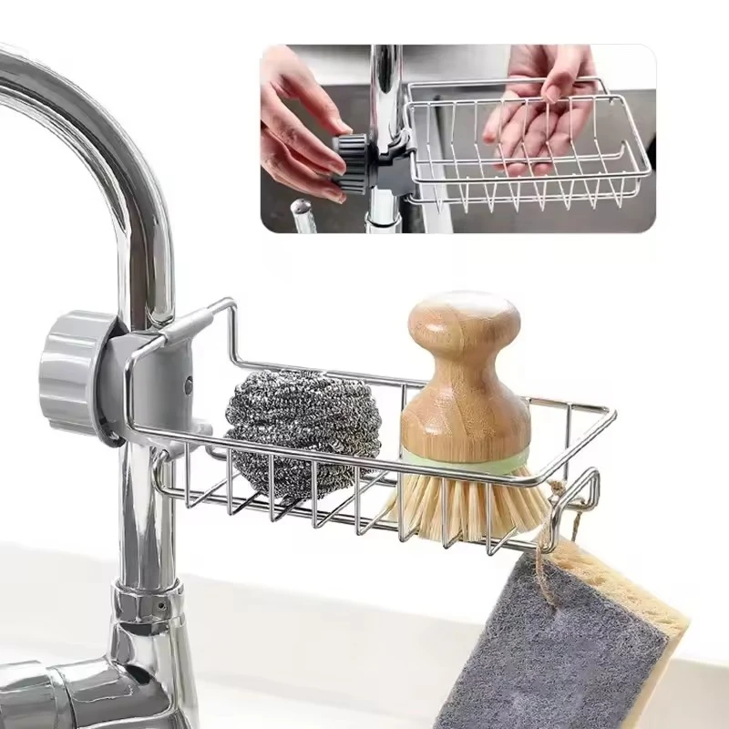 Faucet Sink Rack Double layer faucet rack