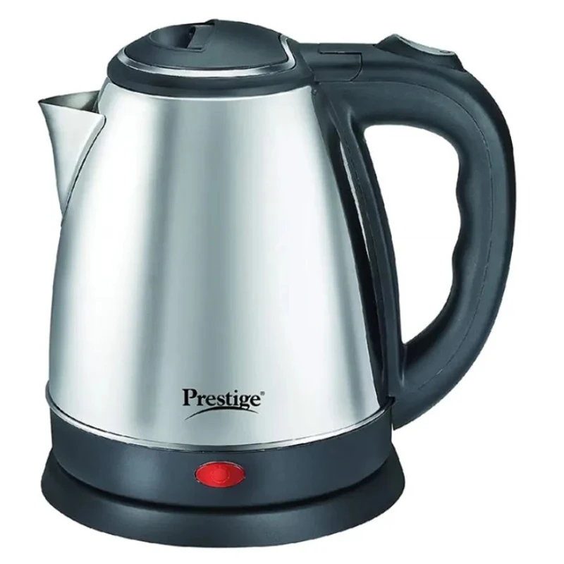 Prestige Electric Kettle - 2L - Silver and Black - Elevate Your Tea-Making Experience