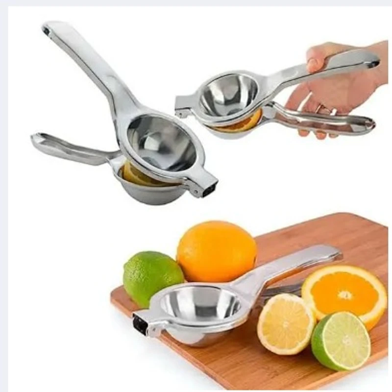 Stainless Steel Manual Hand Press Lemon Juicer Fruit Orange Citrus Juice Tool/Lebu Chipa Machine - Kitchen Accessories kitchen item