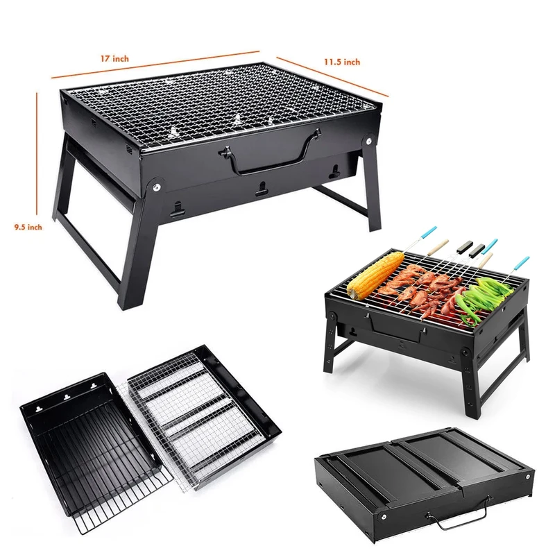 14" and 17" Portable BBQ Machine with Coal (Koyla) - Image 3