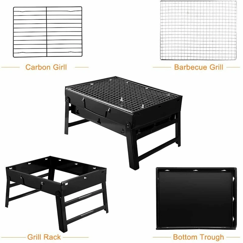 14" and 17" Portable BBQ Machine with Coal (Koyla) - Image 4