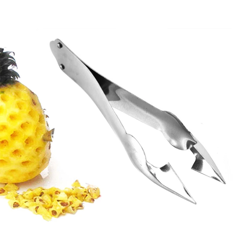 Fruit and Vegetable Peeler Pineapple Slicer Cutter Stainless Steel Kitchen Gadgets Pineapple Slicer Clips