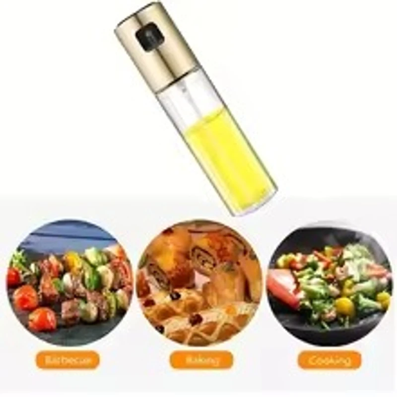 100ml Oil Spray Olive Empty Bottle, Squirt Gravy Sauce Container, BBQ Cooking Gadgets, Leak-proof Grill BBQ Outdoor Camping Picn - Image 3