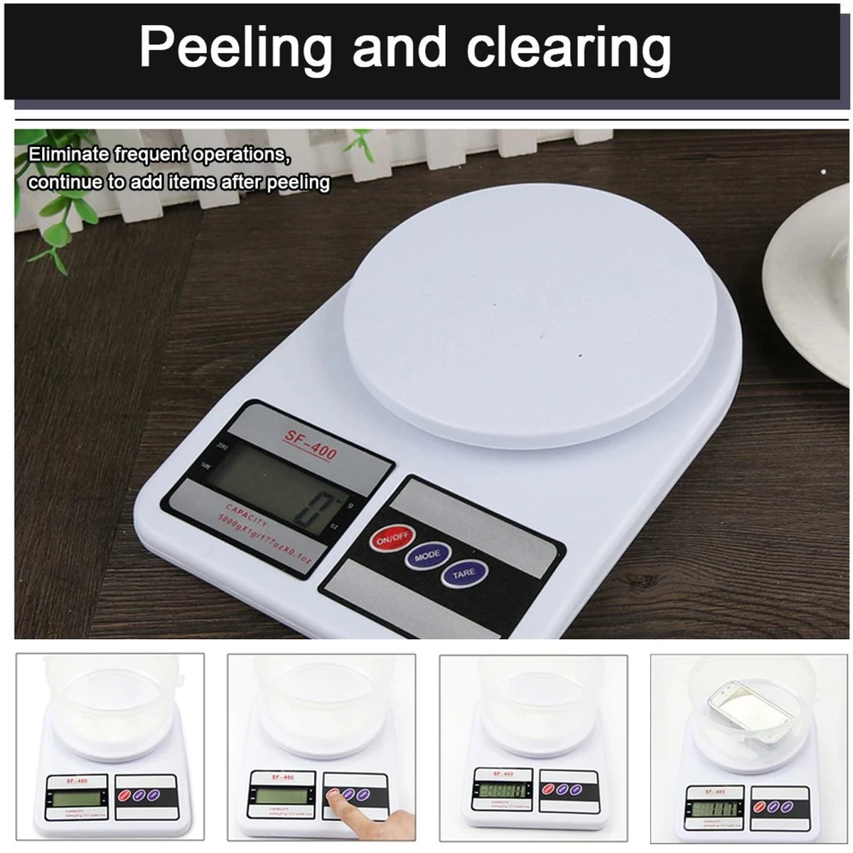 Electronic Kitchen Digital Weight Scale, Multipurpose measurement up to 10 Kg - Image 5