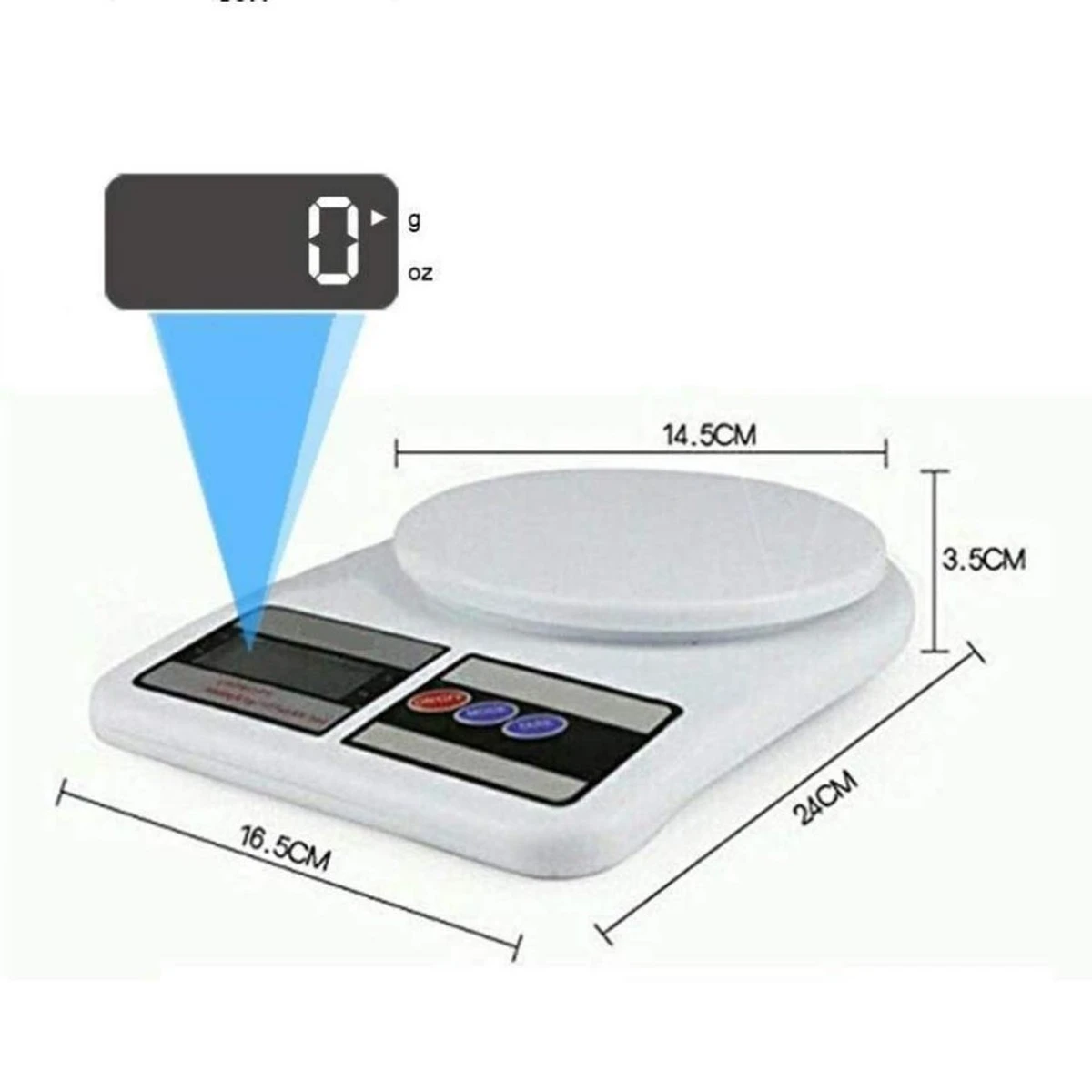 Electronic Kitchen Digital Weight Scale, Multipurpose measurement up to 10 Kg - Image 9