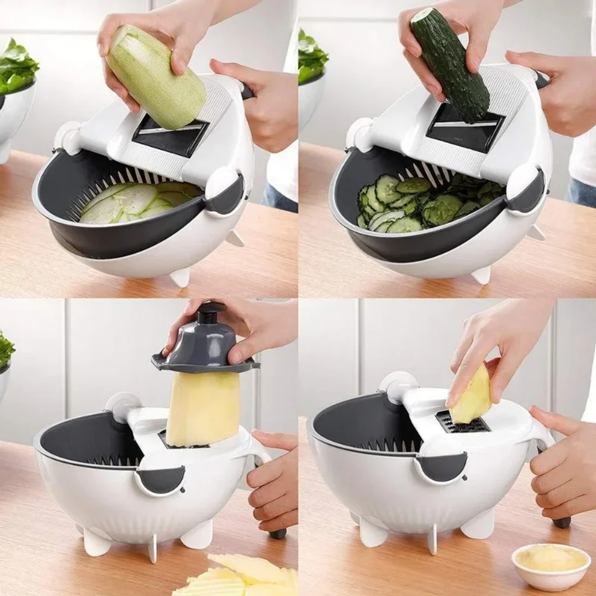 9 in 1 Vegetable Cutter - সবজি কাটার - Image 5